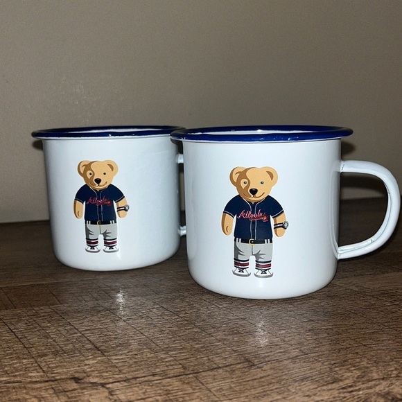 Set of 2 Oris ATLANTA BRAVES Mugs - Picture 1 of 11